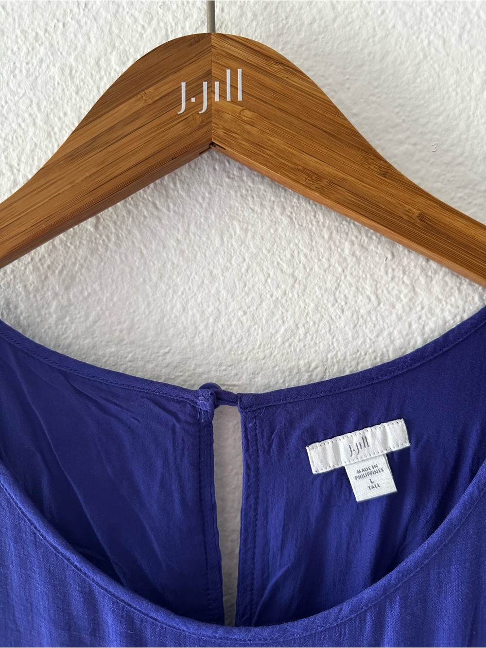 J. Jill Sleeveless Maxi Dress in Royal Blue - Picture 2 of 4